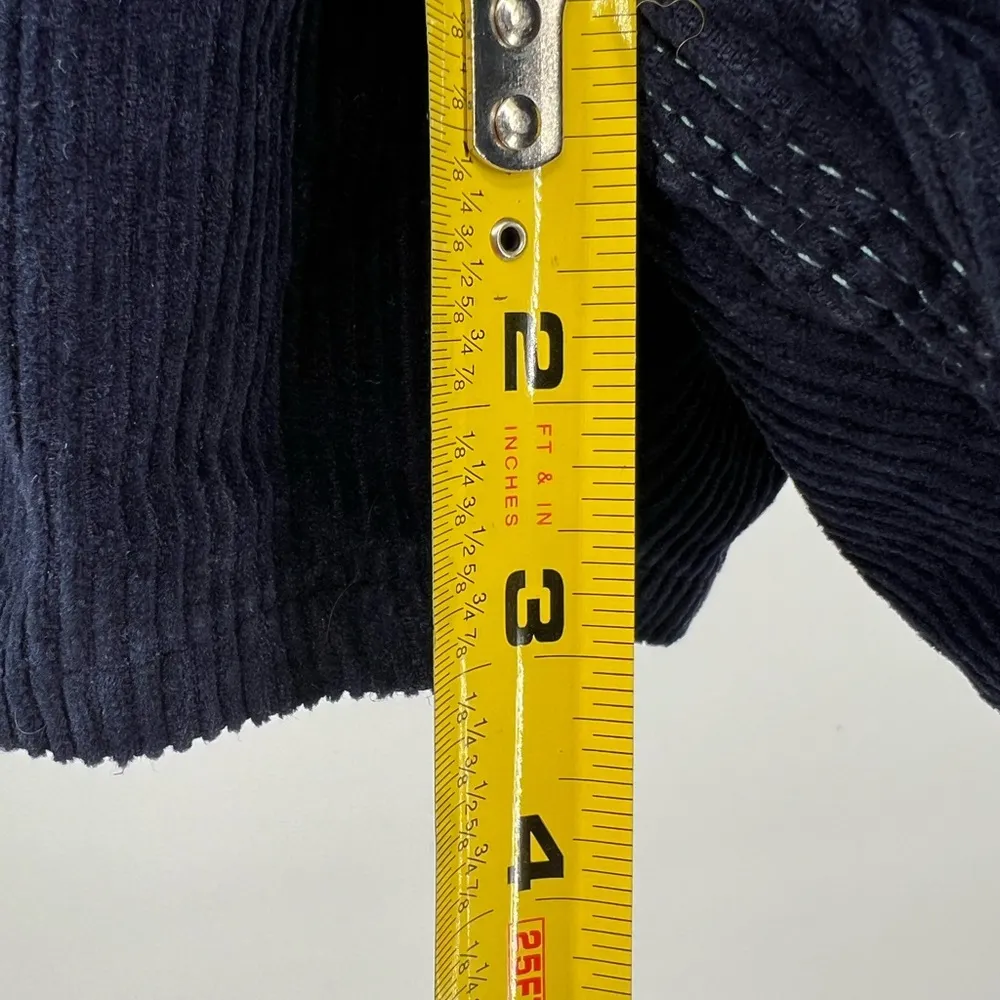 Hempy’s corduroy navy shorts made in USA hemp cotton 11/12 casual vacation Blue Size undefined - Image 6