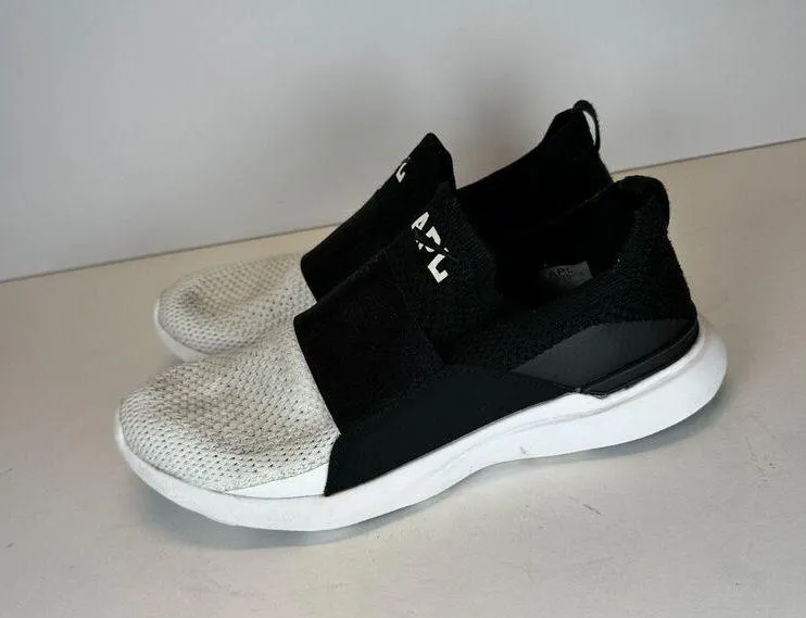 APL Women's Techloom Bliss Size 7.5 Black Athletic Sneakers Shoes EUC - Image 5