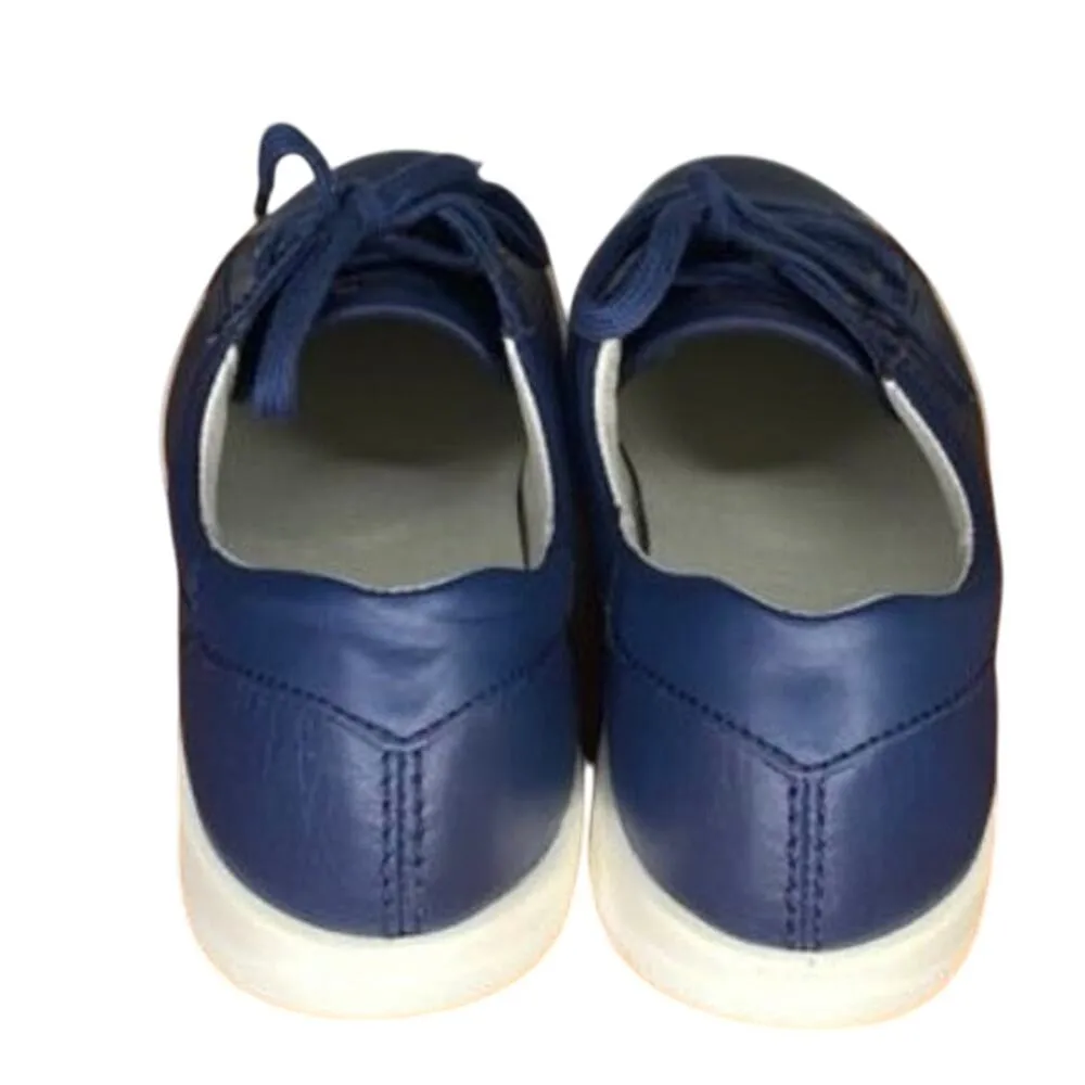 JOSEF SEIBEL Sina 11 Blue Leather Sneakers Euro Size 36 New in Box MSRP $120 - Image 3