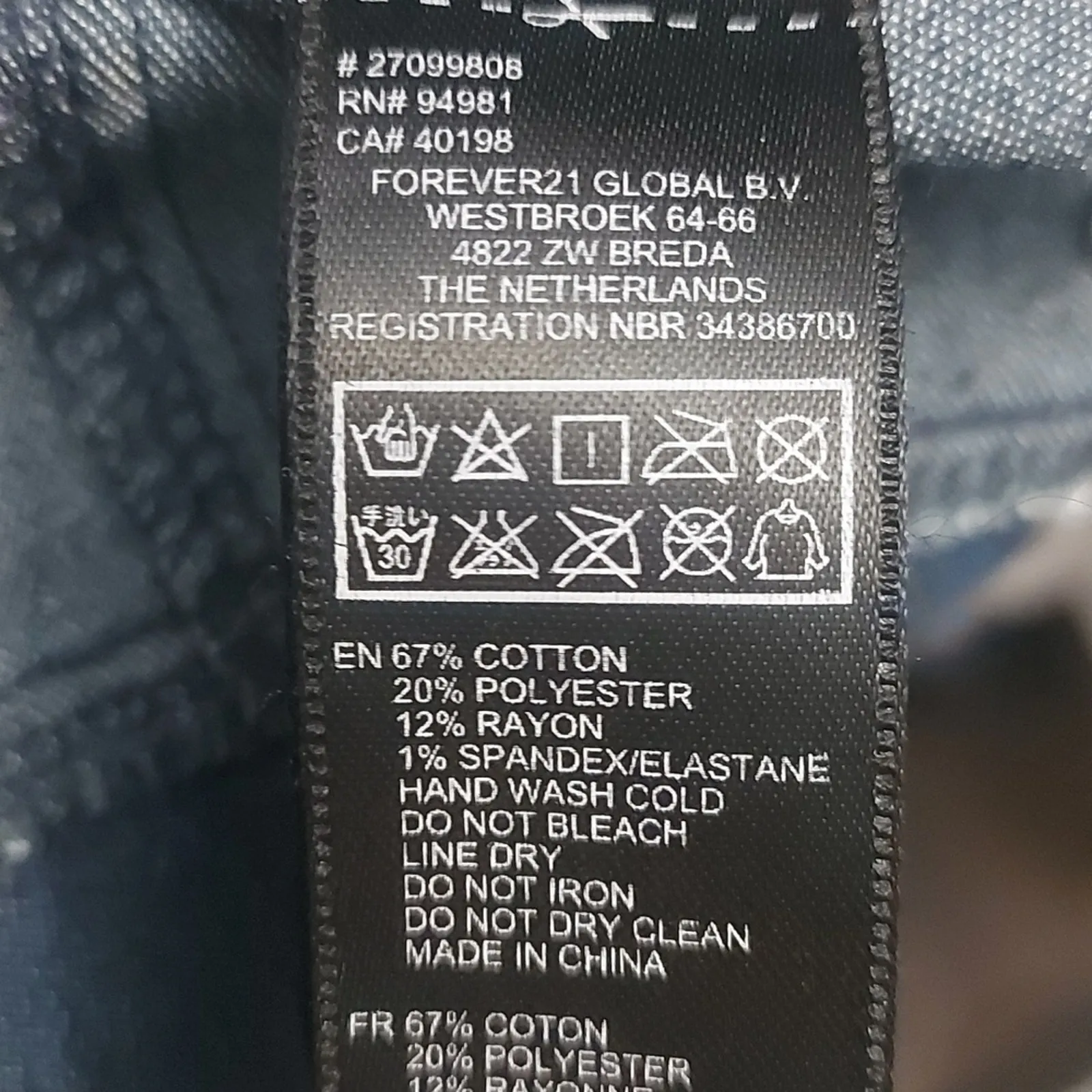 Studded Denim Moto Jacket Forever 21 M  Bikercore Festival Streetwear Rocker - Image 10