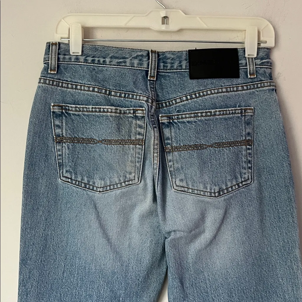VTG Y2K Express Low Rise Flare Jeans Sz 5/6L 90s -00s Millennial Streetwear - Image 4