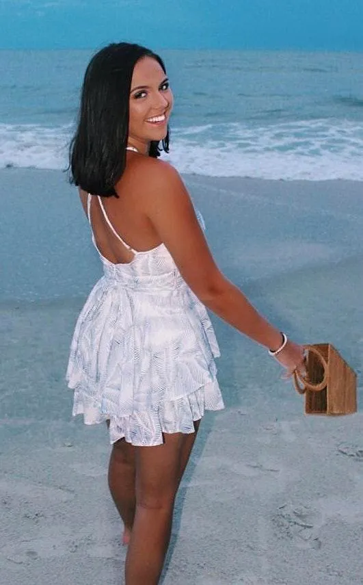 Blue Print Romper - Image 5