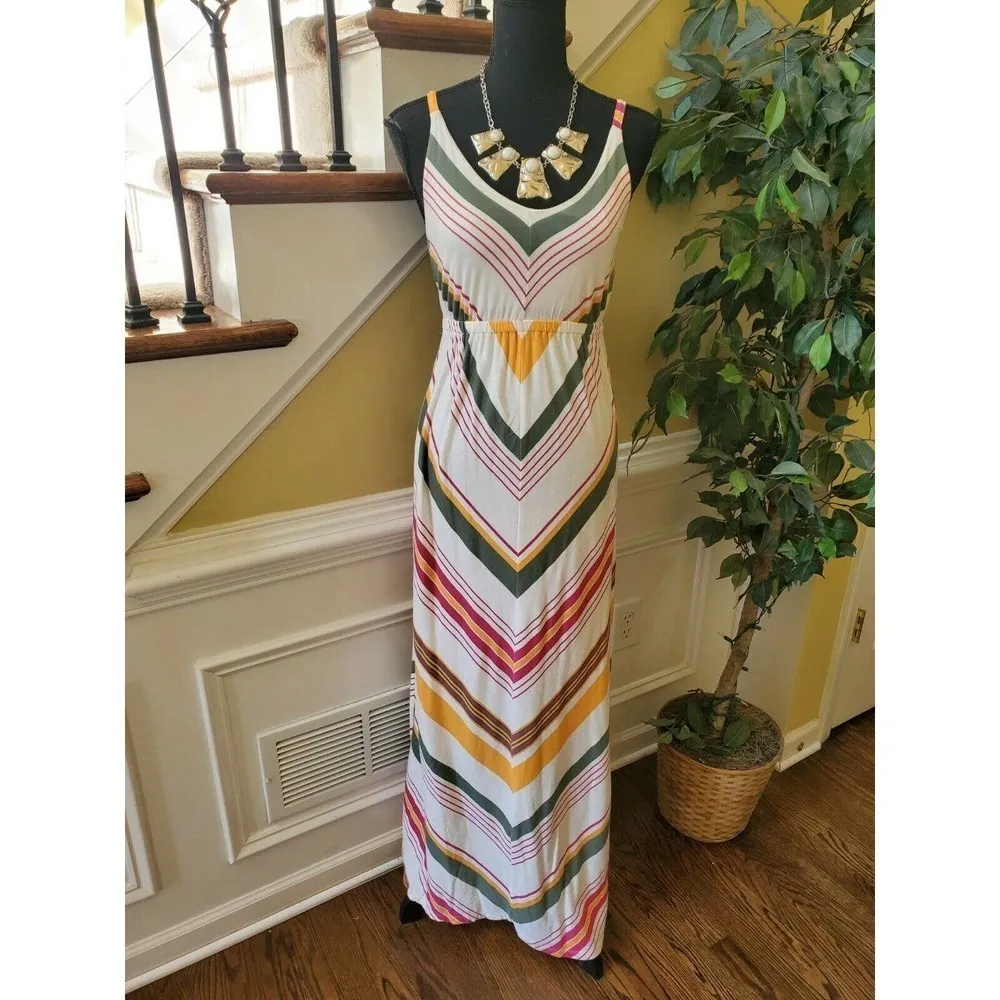 Old Navy Women White Casual Dress Small - Image 10