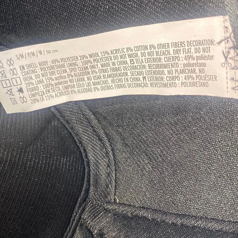 Forever 21 Tan Wool-blend Cowboy Hat with black band women sz S/M 56 cm - Image 5