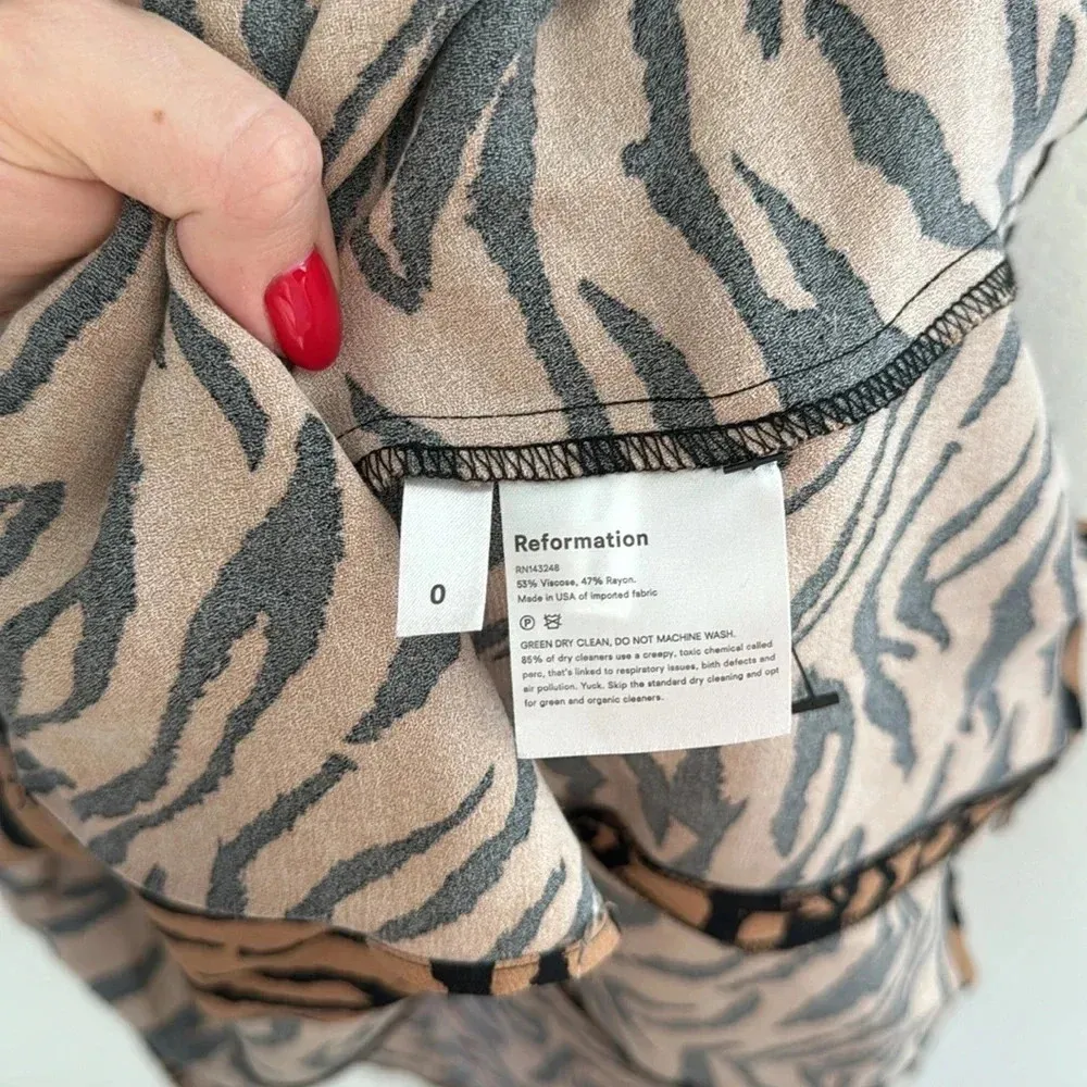 Reformation Creed Midi Dress - Image 8