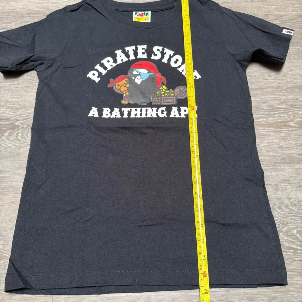 black BAPE the bathing ape pirate store t - Image 3