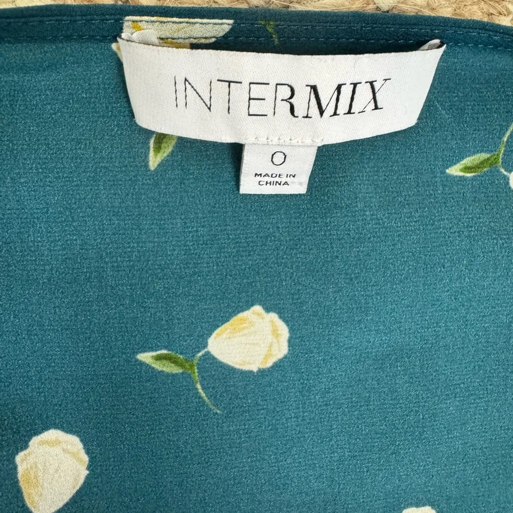 INTERMIX Blue Bodycon Long Sleeve Dress. D37 - Image 16