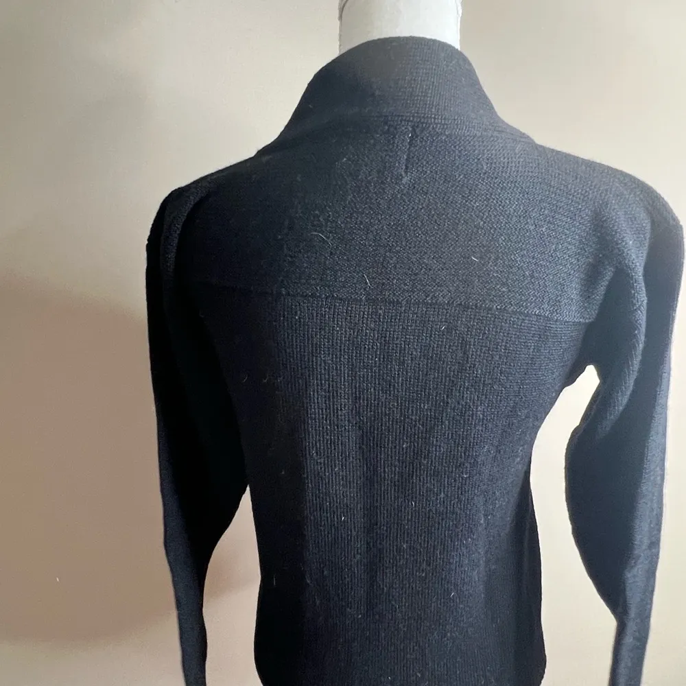 Vintage donner mountain wool sweater size medium Black - Image 7