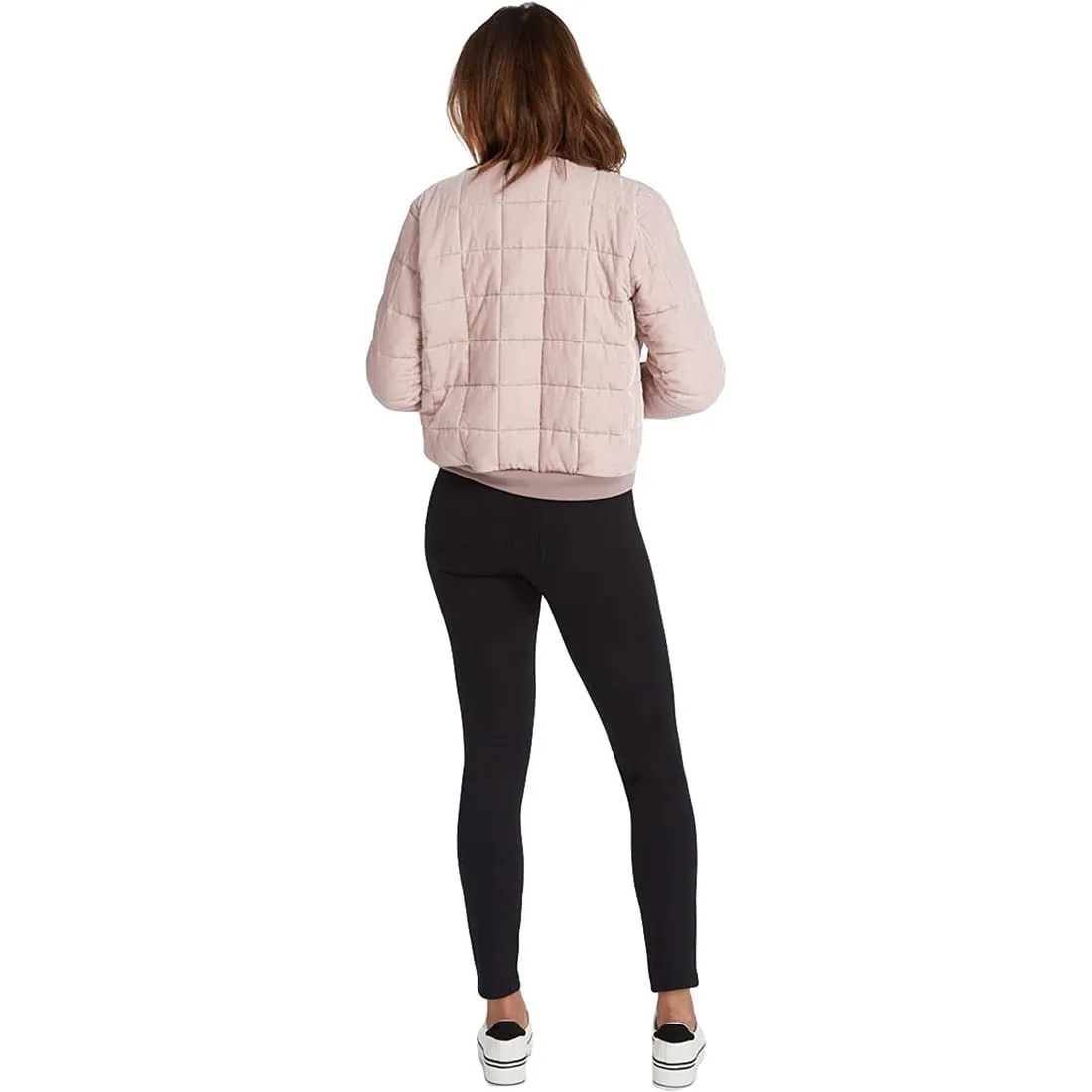 Spanx The Perfect Ponte Cropped Pants Pull‎ On Comfort Stretch Black Women Large - Image 2