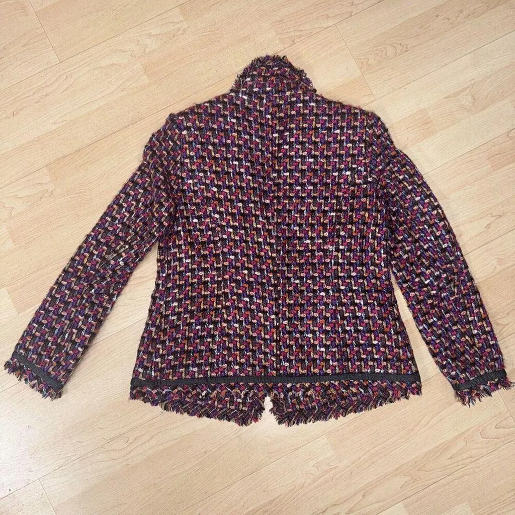 Karhleen New York Crop Jacket Red Size M - Image 4