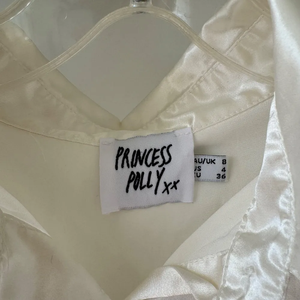 PRINCESS POLLY 90210 Satin Shirt Mini Dress - Image 9