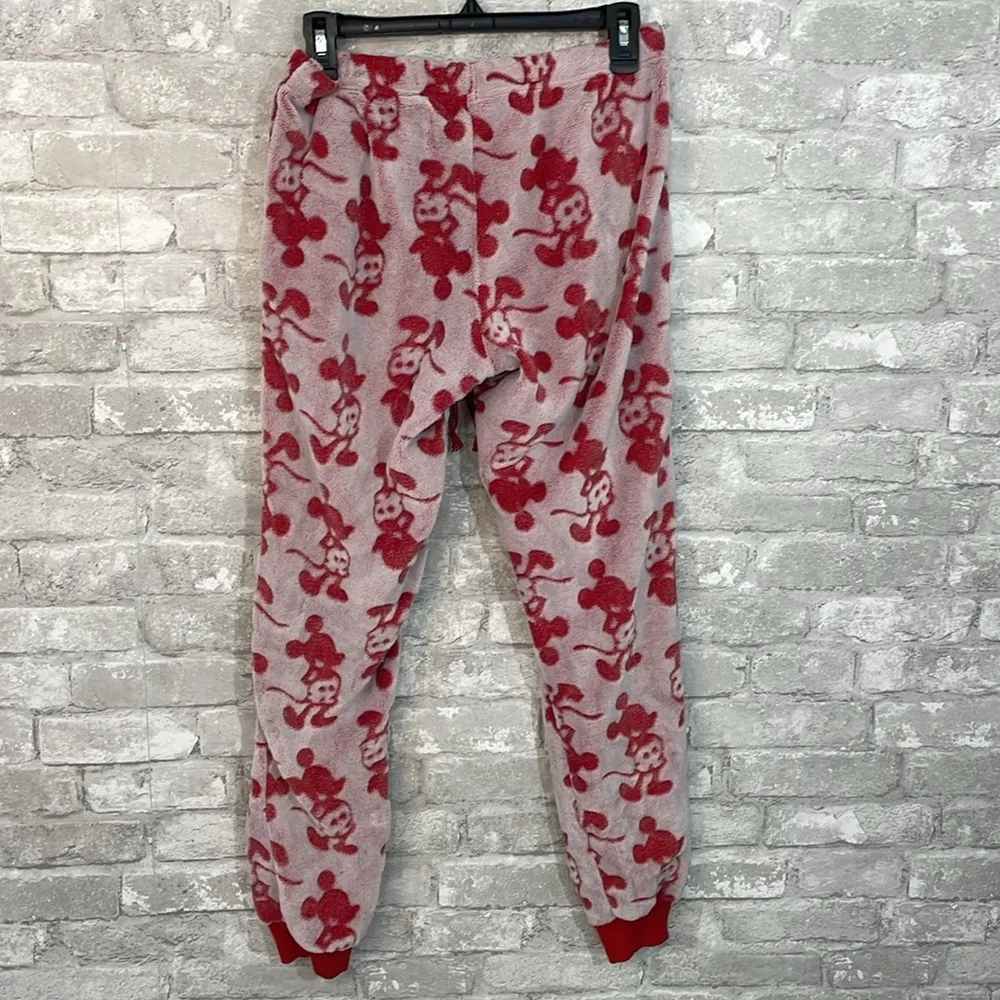 Disney Mickey Mouse Soft Plush Loungewear Pants - Image 4