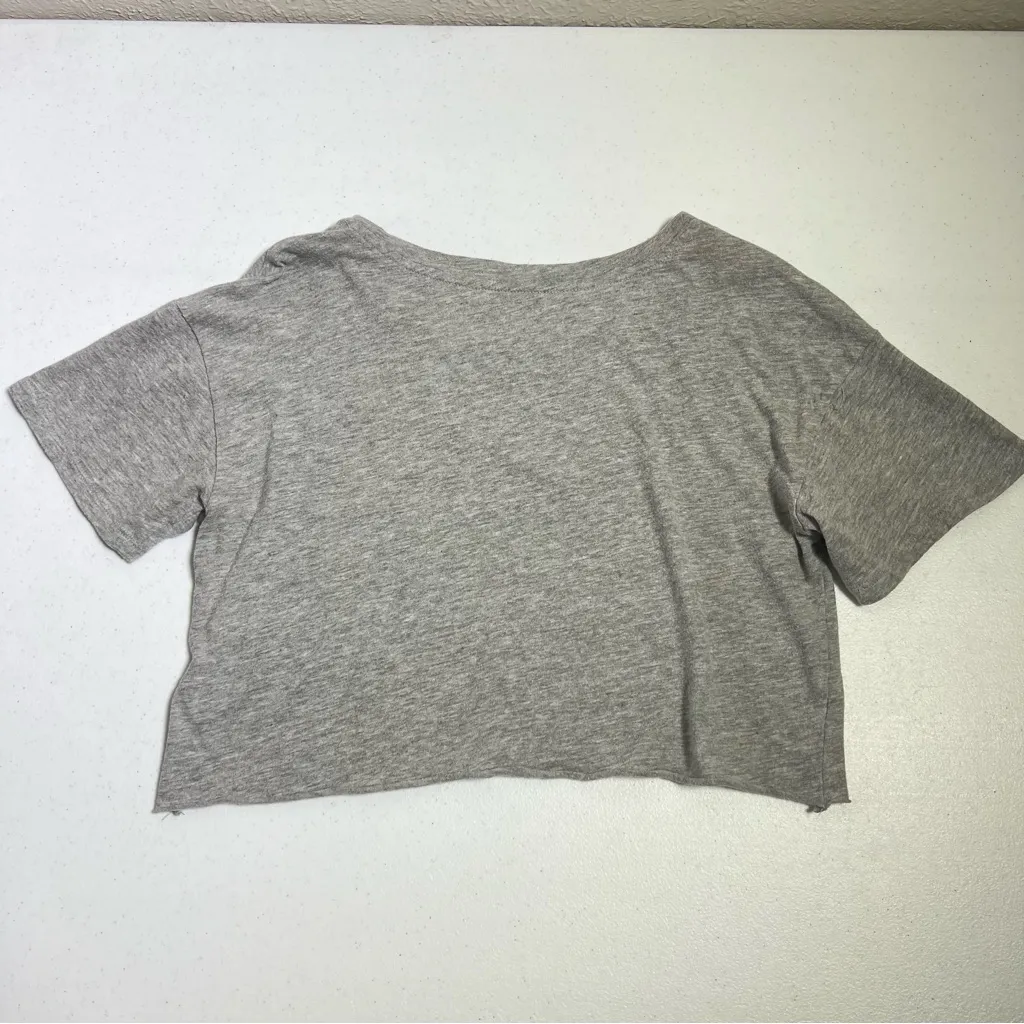Fifth Sun Girls HBO Gray Cropped T-Shirt - Image 3