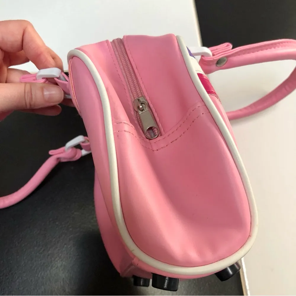 Vintage Y2K  Mini Bag Pink Varsity Academia Bowling Medicine Bag Cute - Image 10