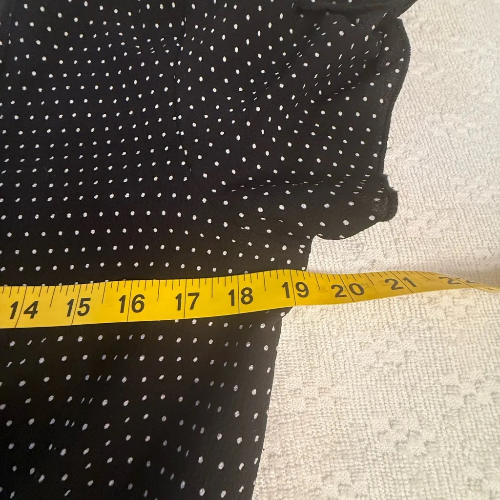 La Gypsy   Black Floral Polka Dot Romper - Image 4