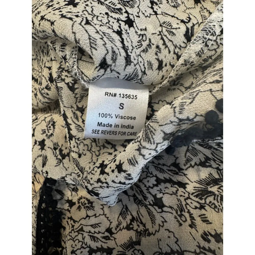 LOVE SAM Long Sleeve Peasant Blouse in Size Small - Image 5