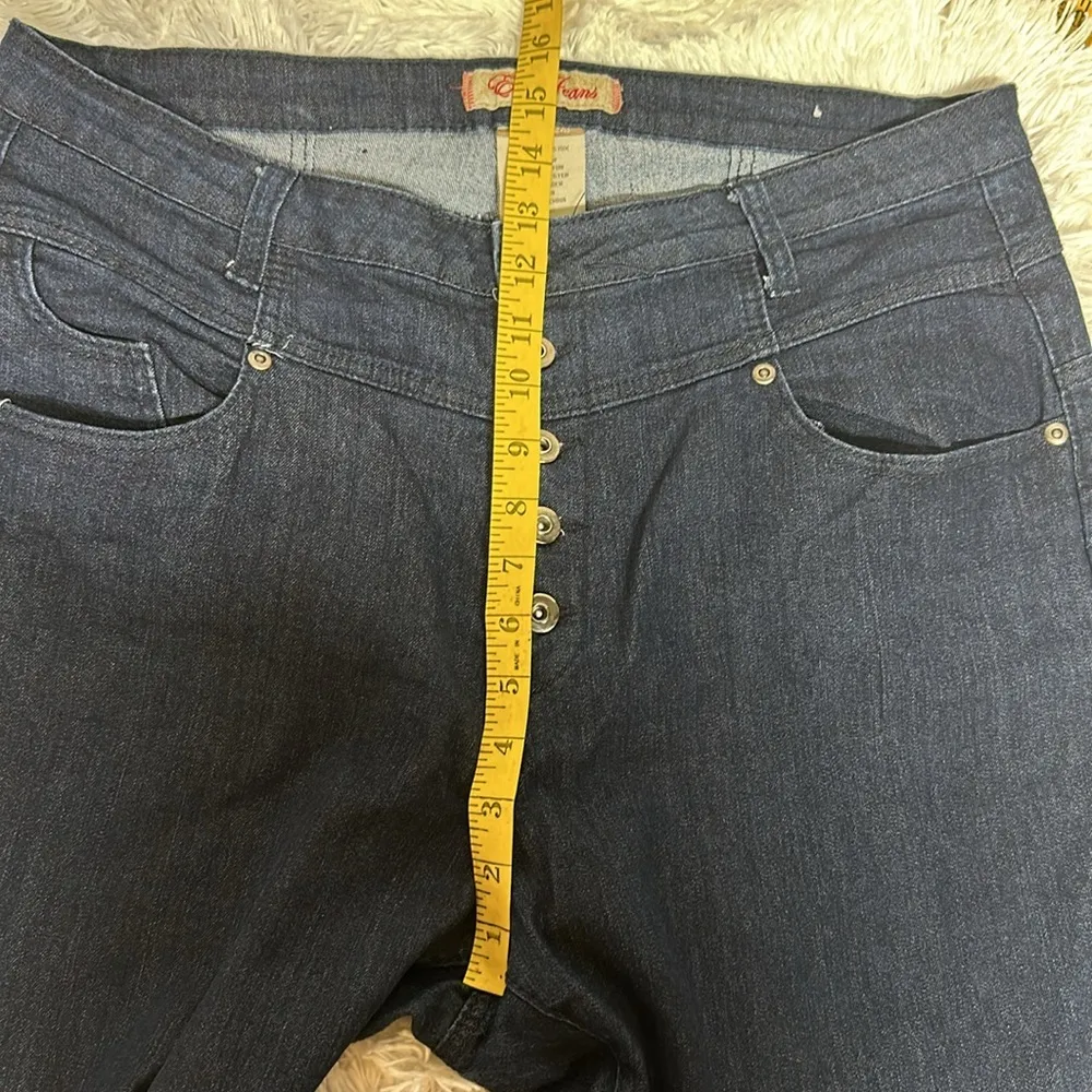 Elite High waisted Button up Jeans - Image 6