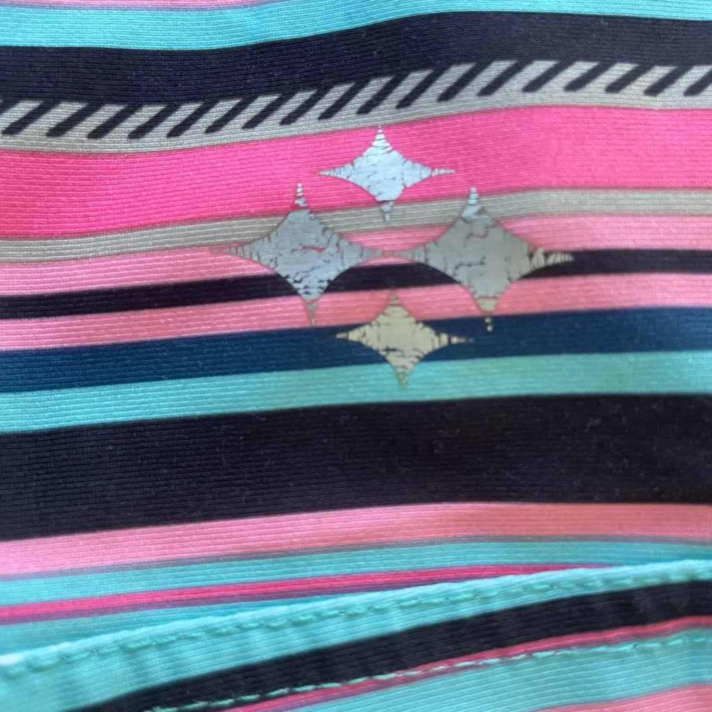 Jofit Vibrant Striped Mini Skirt Pink Size XS - Image 7