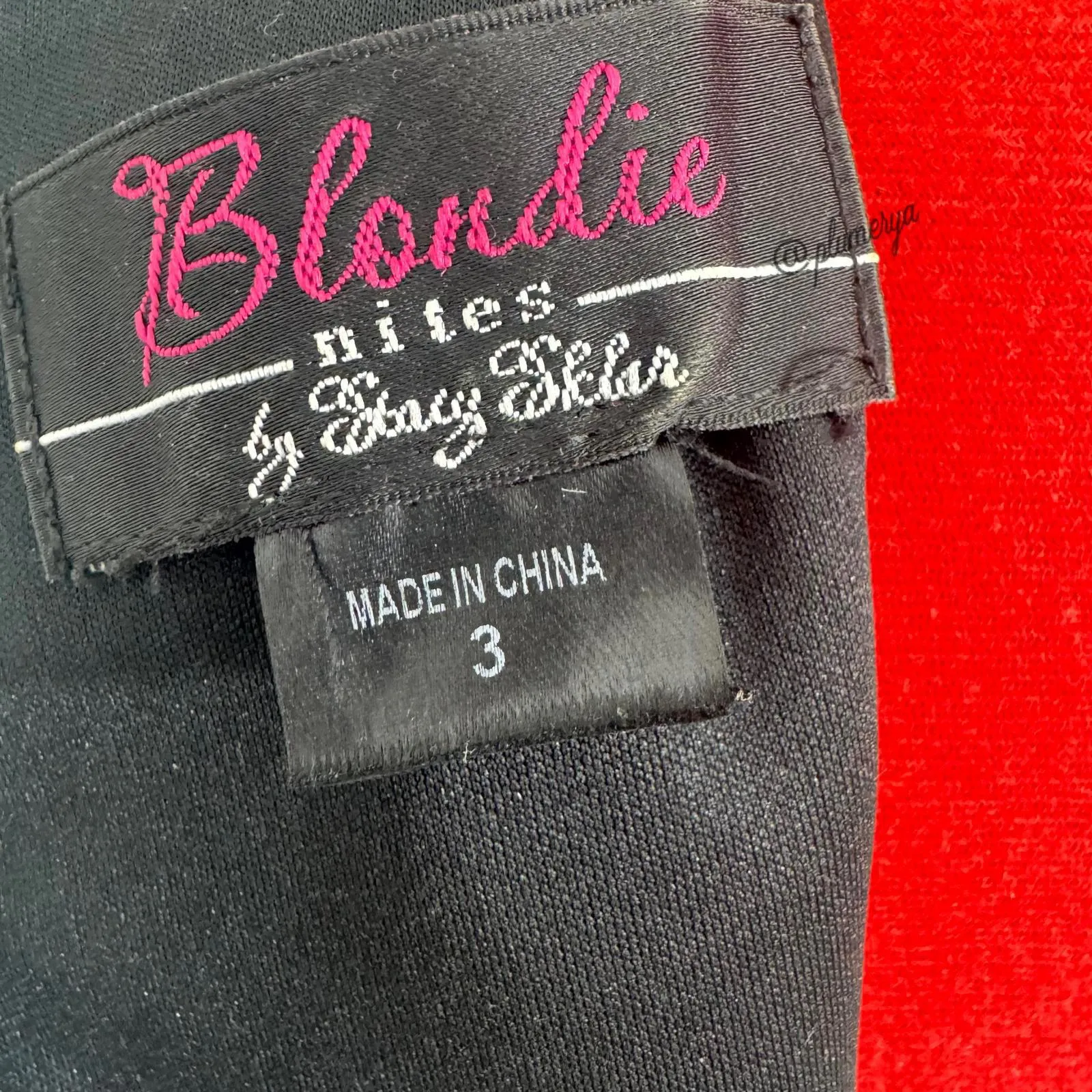 Blonde Nites Backless Mini Cocktail Prom Homecoming Dress Juniors Size 3 Black - Image 6