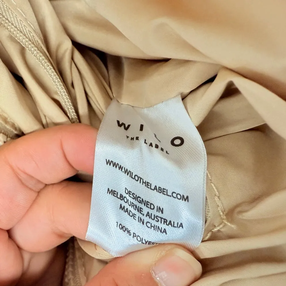 Wilo‎ The Label Cream Mini Tote Bag - Image 3