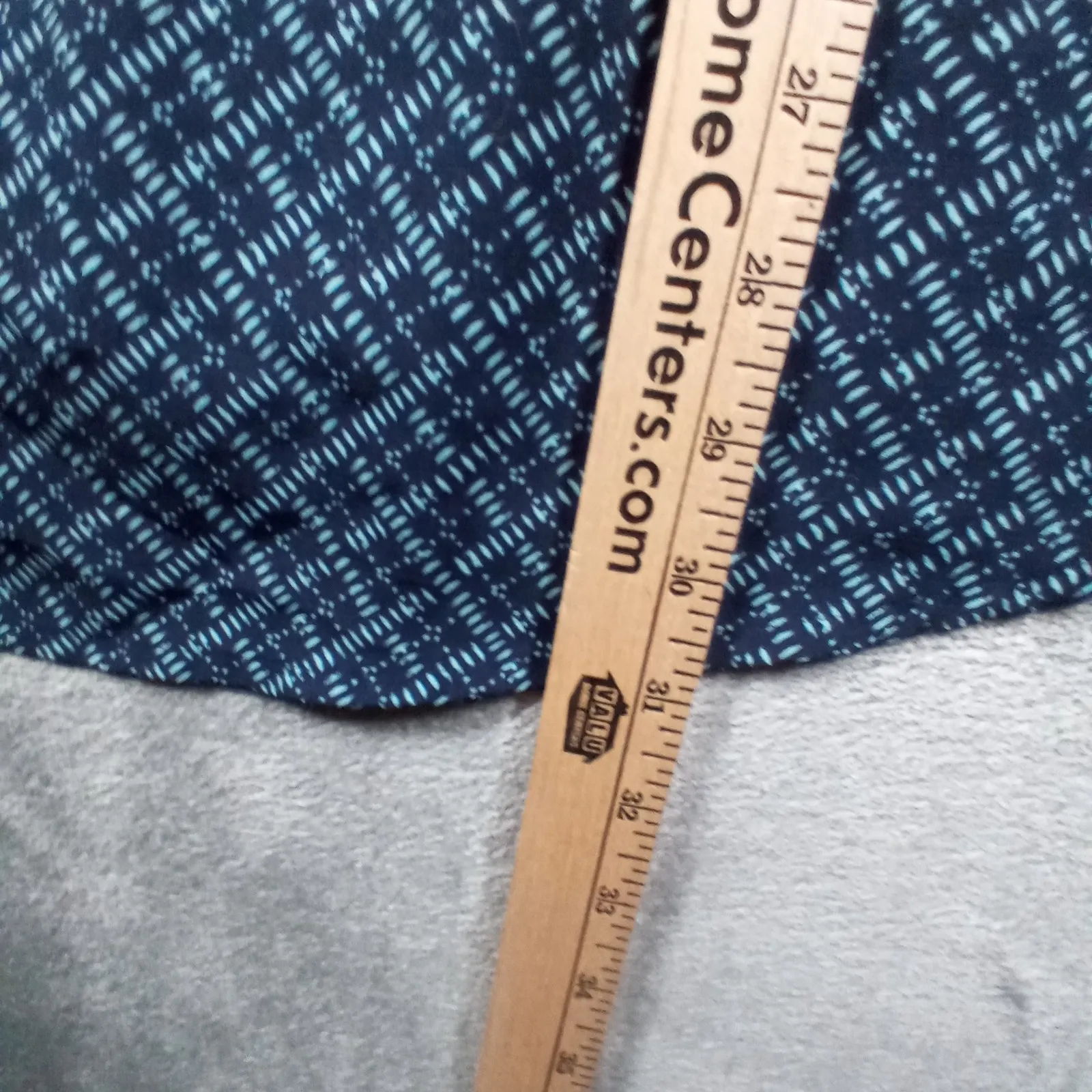 Catherines Blouse 14/16W Geometric Print Half Zip Tunic Top Work Casual Boho - Image 8