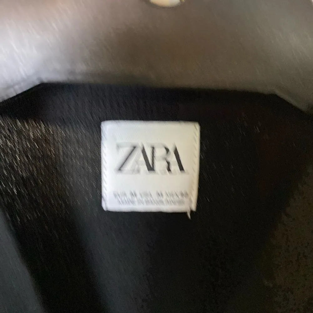 #100 ZARA Mock-Neck Short Sleeve Sweater - Image 5