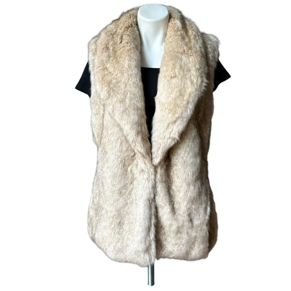 Sanctuary Hollywood Faux Fur Vest, Sz XL - Image 3