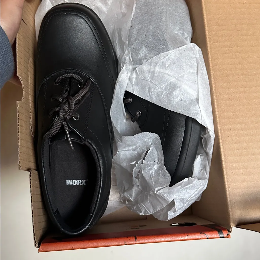 Worx by Red Wing Shoes Black Slip Resistant Shoes 6113 Size 11 - Image 2