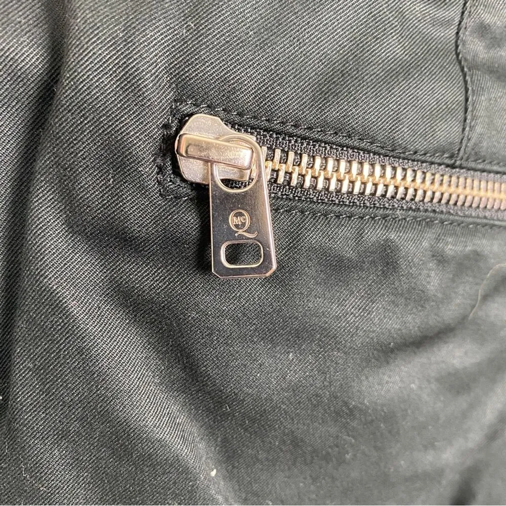 McQ Alexander McQueen Black Zipper Cuff Pants Sz.IT40 Size undefined - Image 11