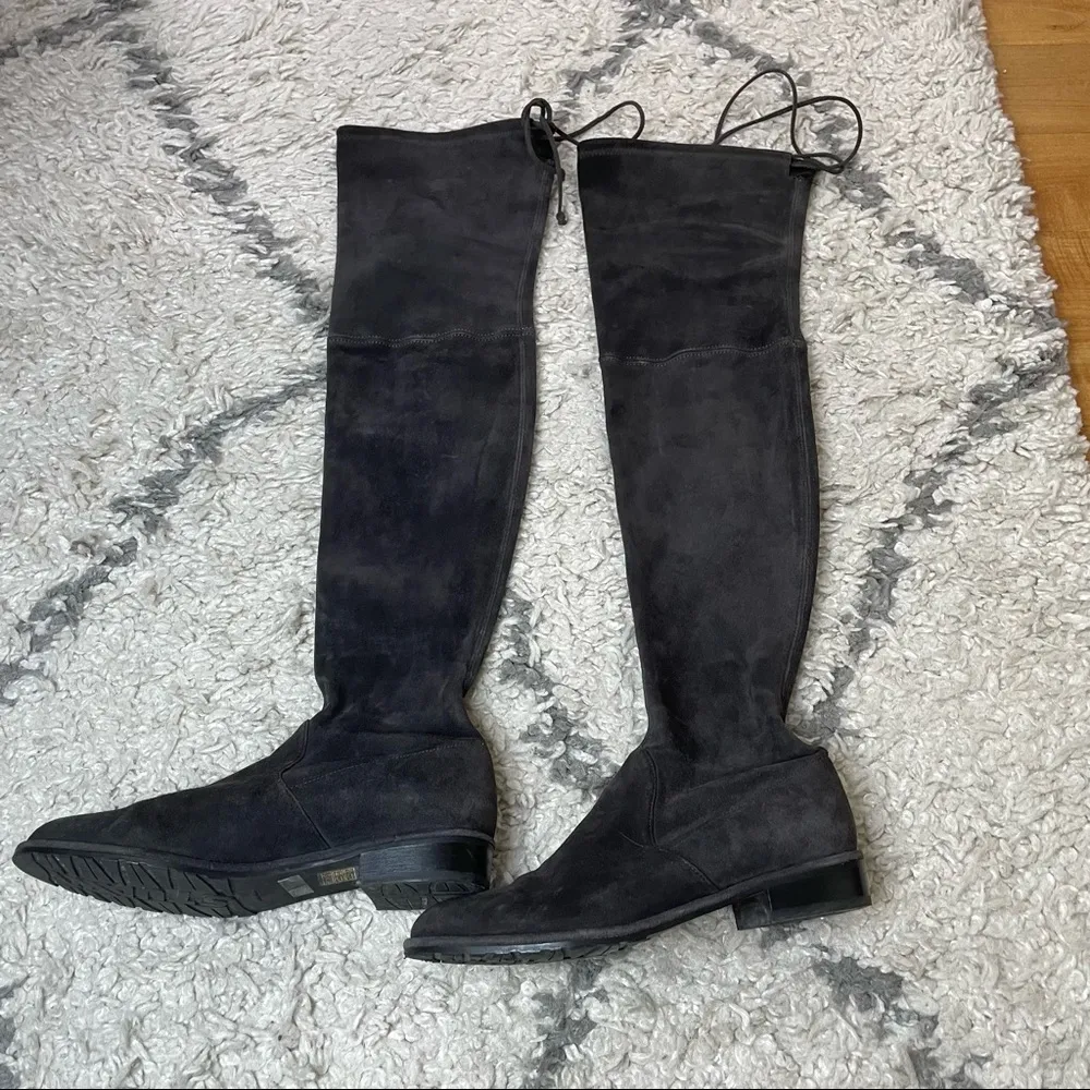 Stuart Weitzman  Lowland Suede Boots - Image 33