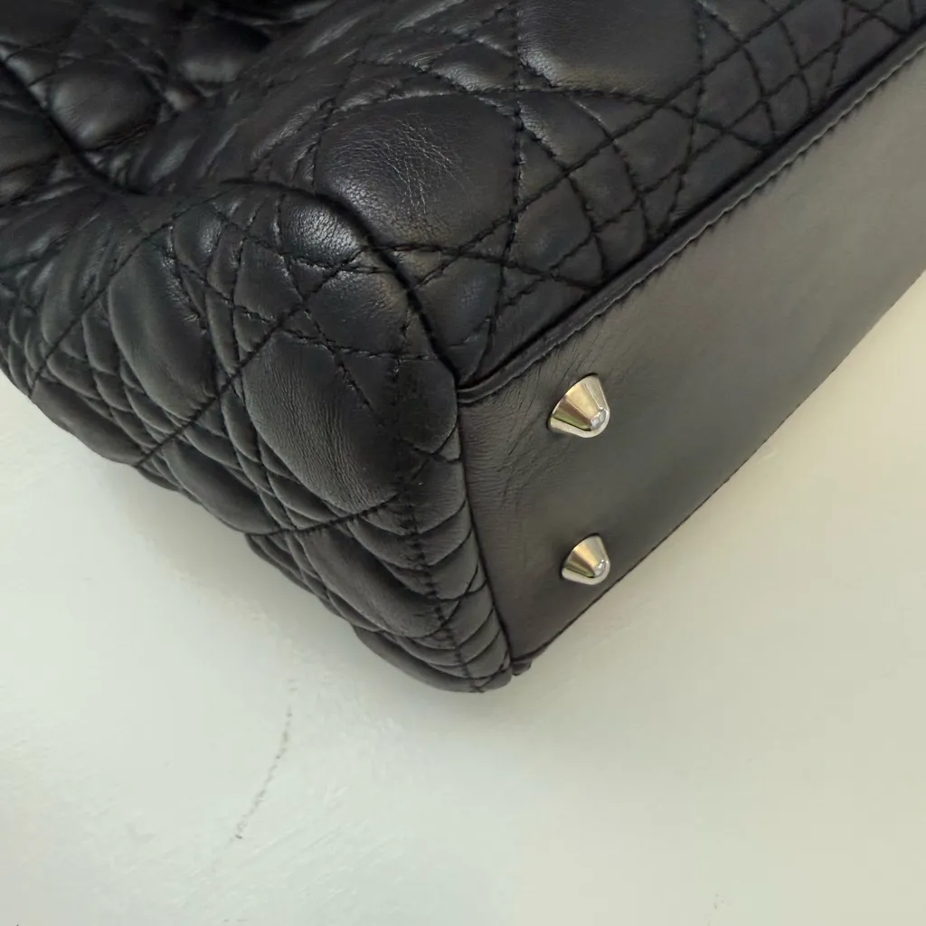 Authentic Christian Dior Lady Tote Bag - Image 16