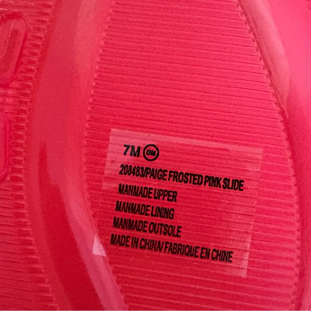 Maurices Pink Sandals Size‎ 7 - Image 6