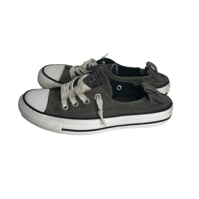 Converse All Star Chuck Taylor Shoreline Slip-On Sneakers Size 6 Grey-Brown - Image 13