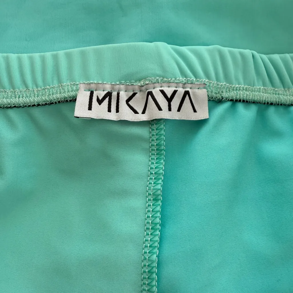 Workout Skirt Leggings Women Skirted Swim Workout Modest Stretchy Athletic XL 1X Blue - Image 5