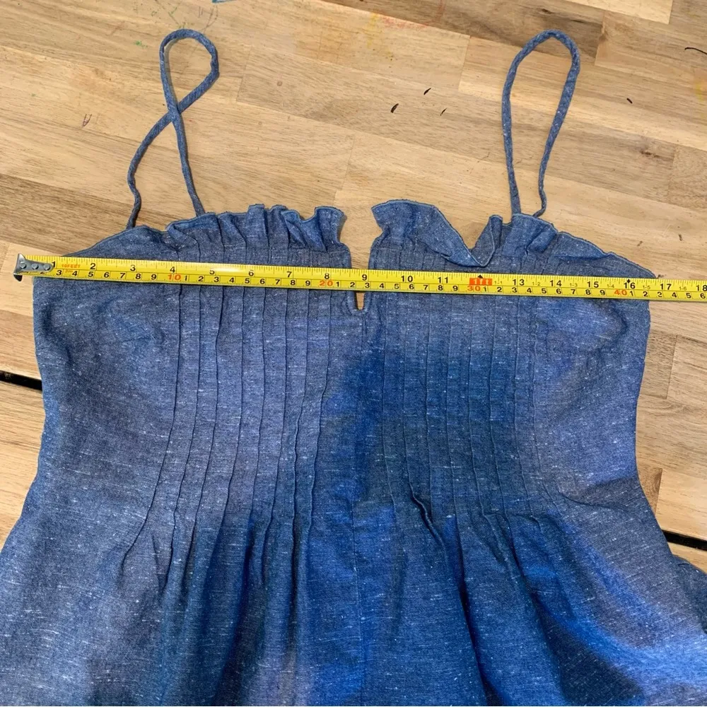 Pintuck Chambray Dress 6 - Image 4