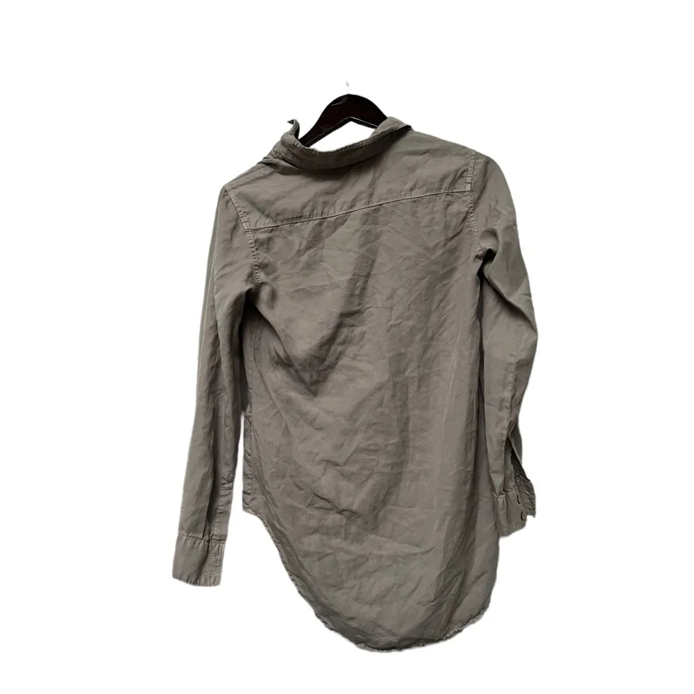 Ten Tree Button Down Gray Top Shirt - Image 5