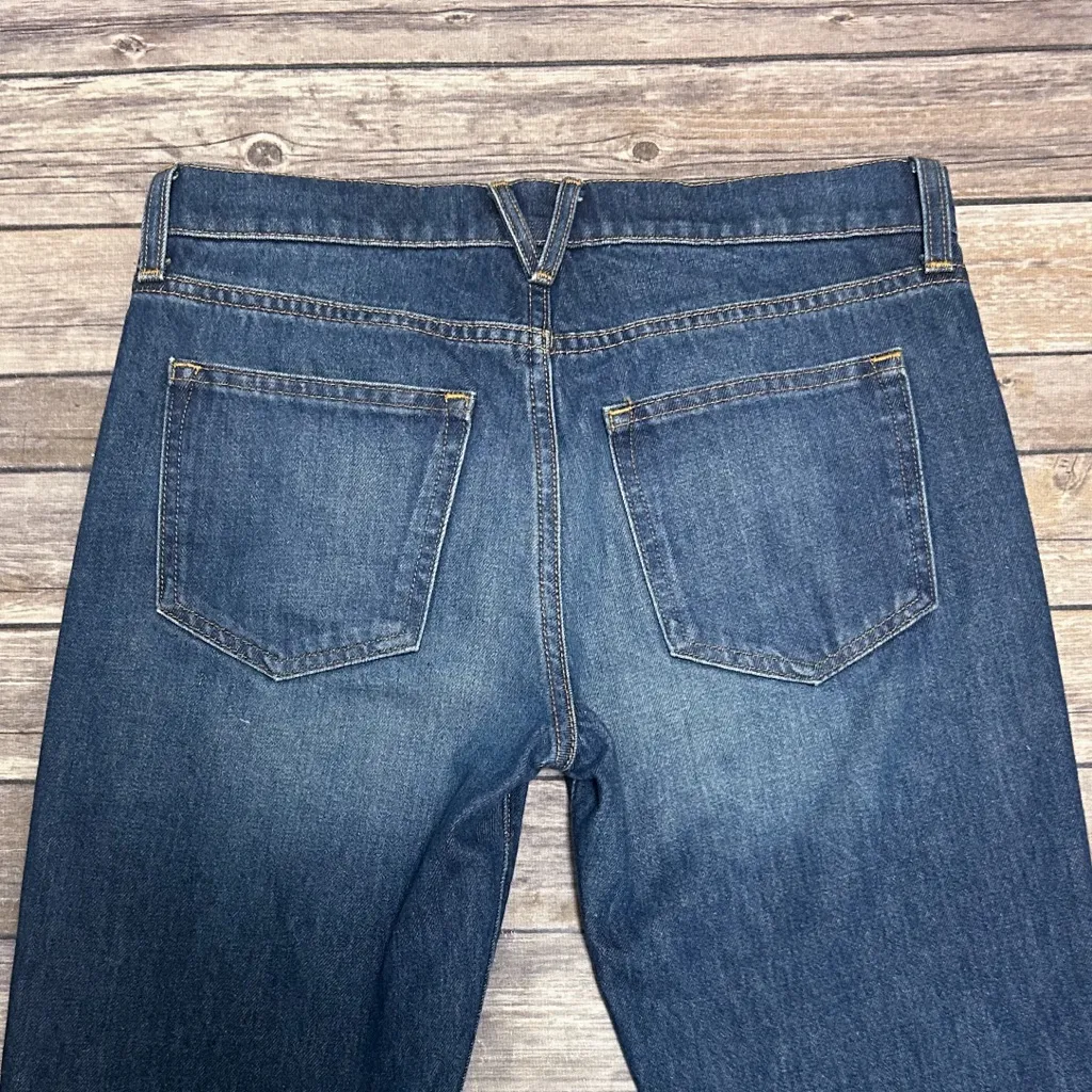 Veronica Beard Denim Dark Apollo Wash Benzi Mid Rise Girlfriend Jeans 24 00 - Image 6