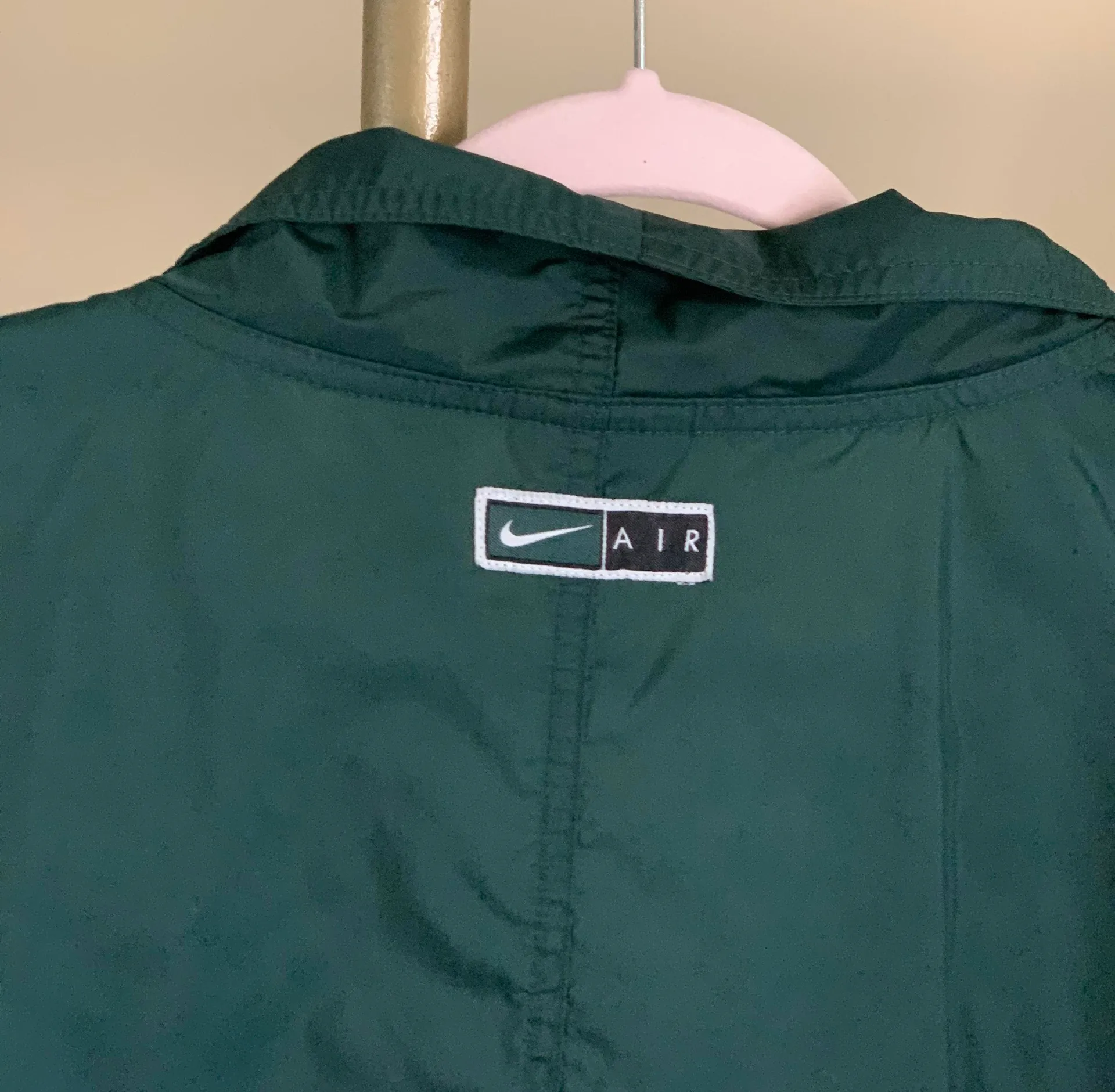 Nike Vintage Green Air Windbreaker - Image 3