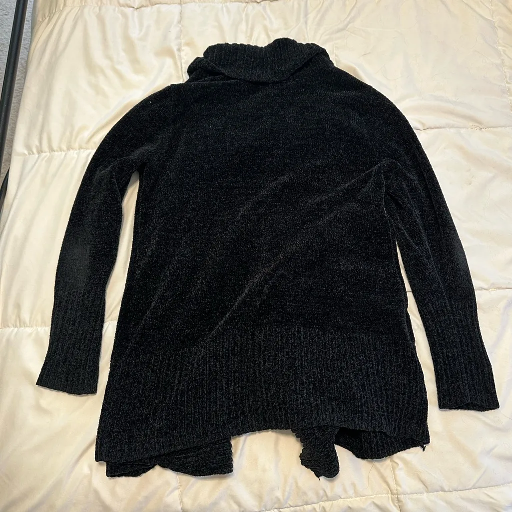 Seven7 Black Women's Cardigan Sweater - Image 2