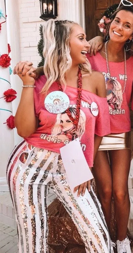 Forever 21 Sequin Flare Pants - Image 3