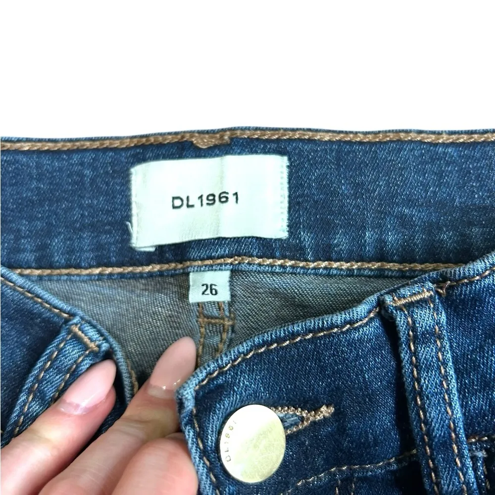 DL1961 Women's Thunderbird Bridget Boot High Rise Instasculpt Jeans Size 26 - Image 7