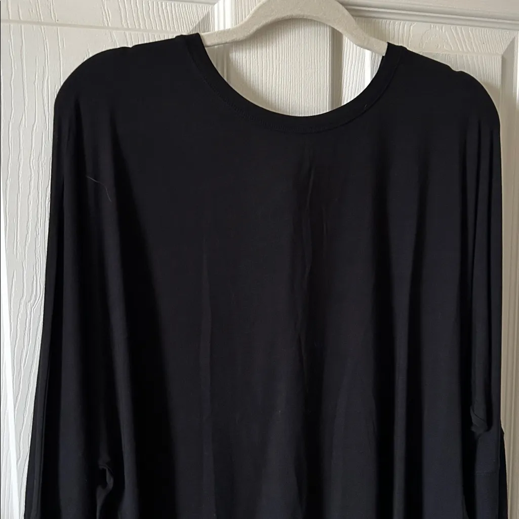 Matilda Jane Womens Leana Drape Split Back Long Sleeve Top Size Med - Image 7