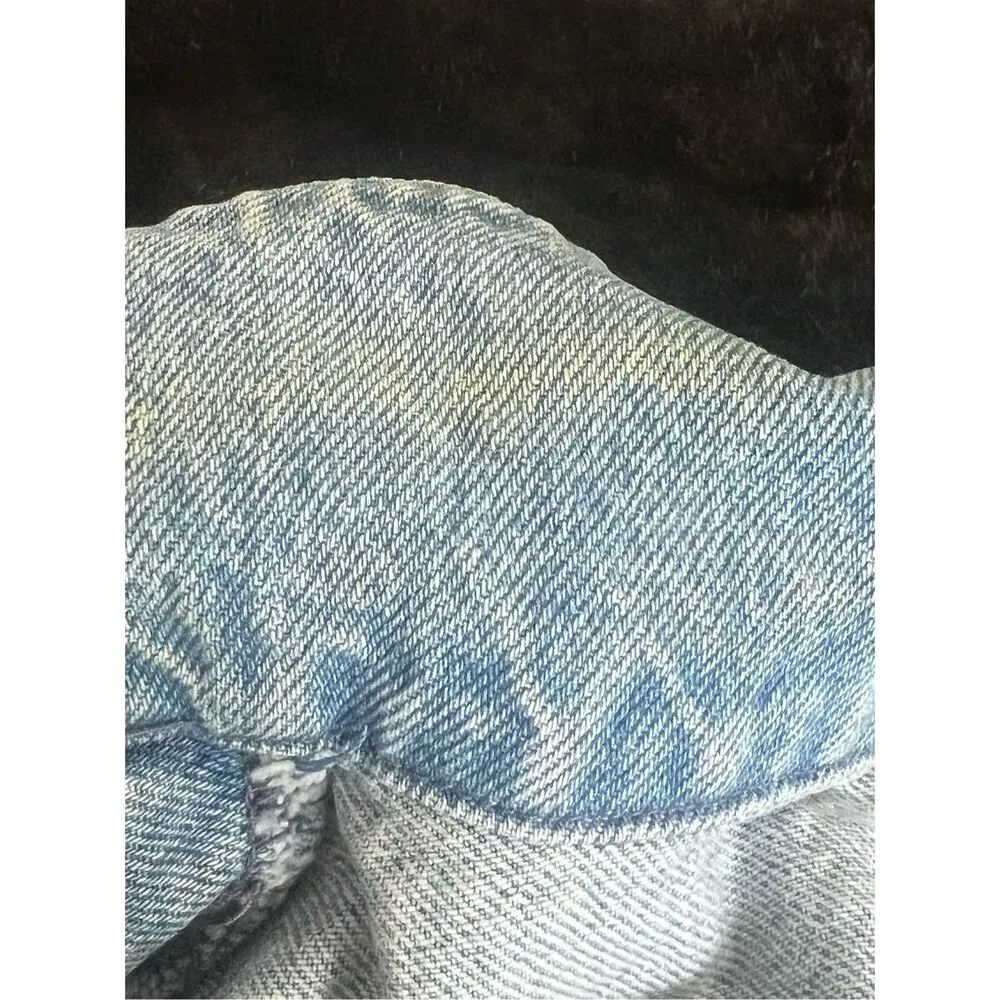 Vintage sun belt denim jean barn coat jacket western chore L Size L - Image 5