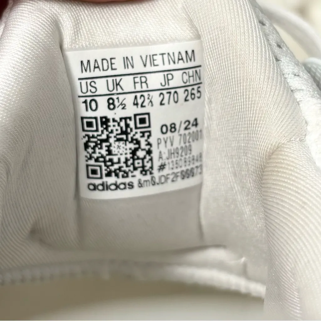 Adidas Ultra Boost 1.0 Womens Running Shoes White Blue JH9209 Size 10 - Image 12