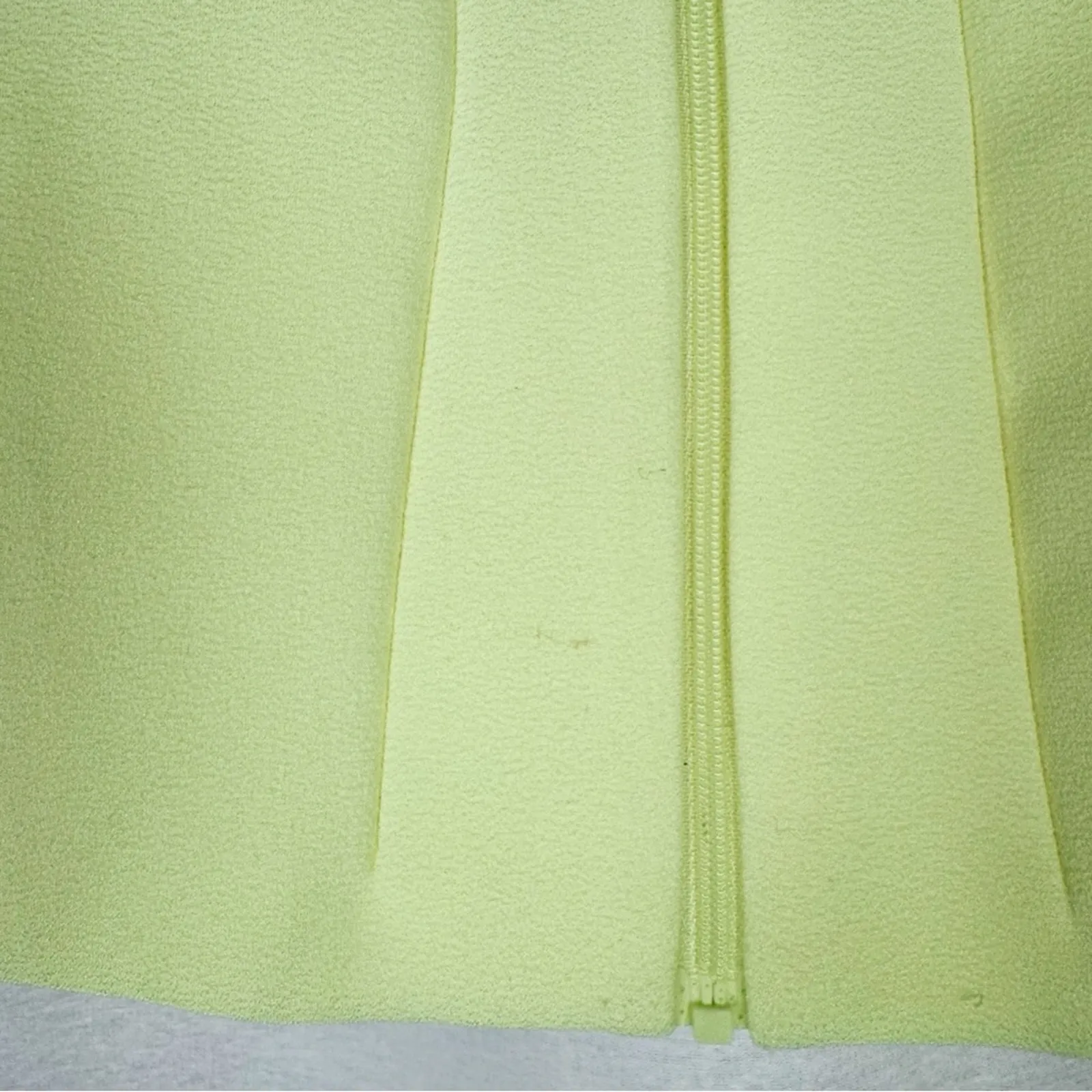 Alex Perry Rae Neon Yellow Bustier Crop Top Size 12 | Crepe Festival Party - Image 8