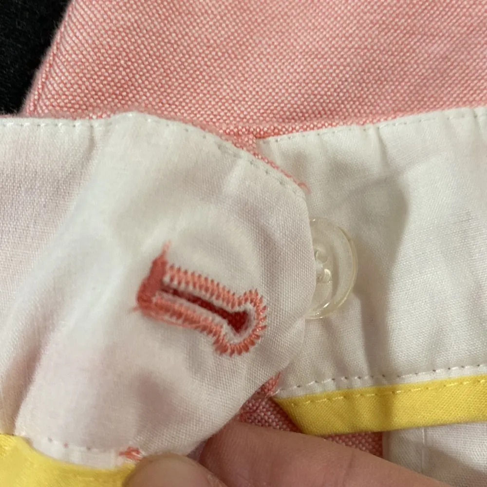 J Crew Factory city fit low rise skimmer pant in Oxford cotton size 8 White - Image 11