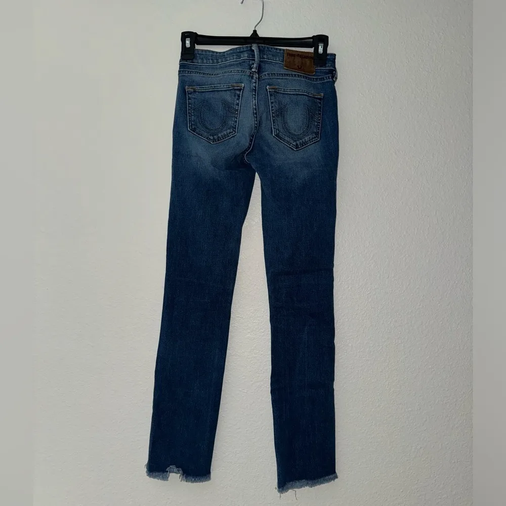 True Religion Jeans Mid Rise Sara Cigarette Size 24 Women's - Image 6