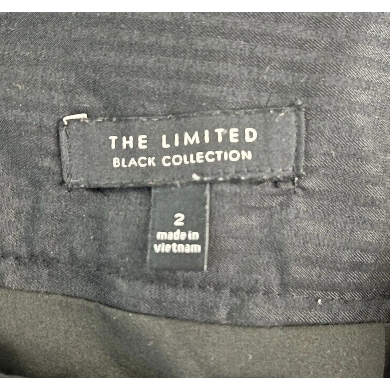 The Limited Skirt Women 2 Black Pencil Straight Career Office Neutral Minimalist - Image 5