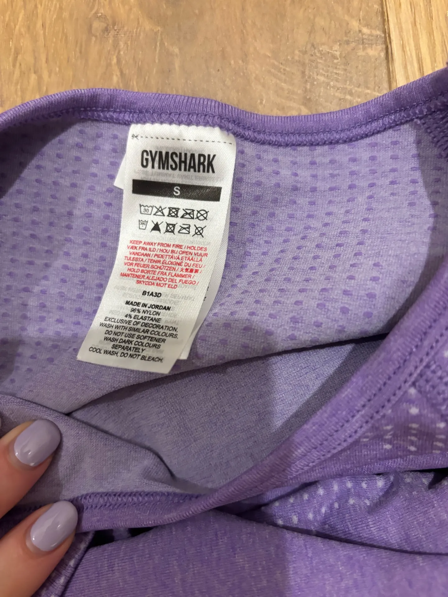 Gymshark Long Sleeve Crop Top - Image 4