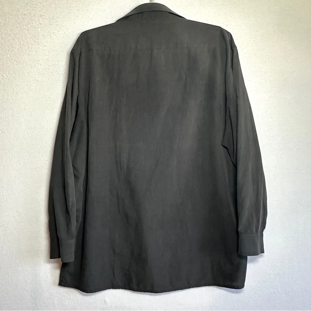 Hana Teacher Themed Top Womens XL Black Embroidered School Supplies ABC 123 - Image 5